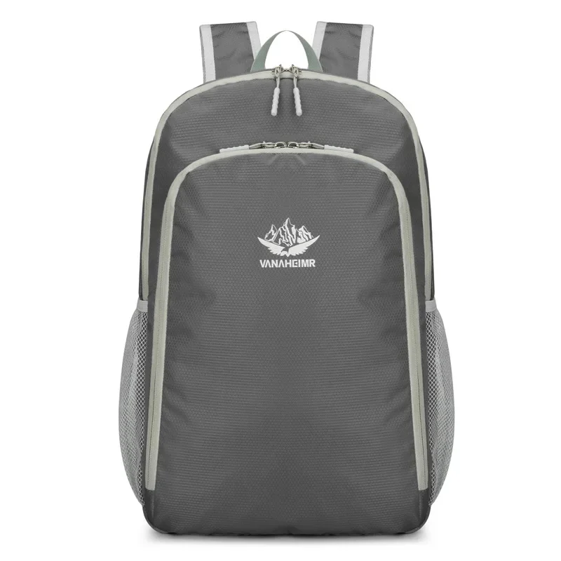 18-литров упаковываемый раница, сгъваема сверхлегкая спортна чанта за улица, Голяма сгъваема раница за туризъм, раница за катерене Изображение 0
