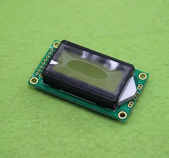 Зелен Модул за Показване на символи LCD0802 5V 0802 за Arduino
